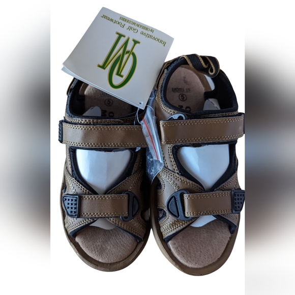 Oregon Mudders Golf Sandals Women's Size 5 NWT NWB - Picture 3 of 4